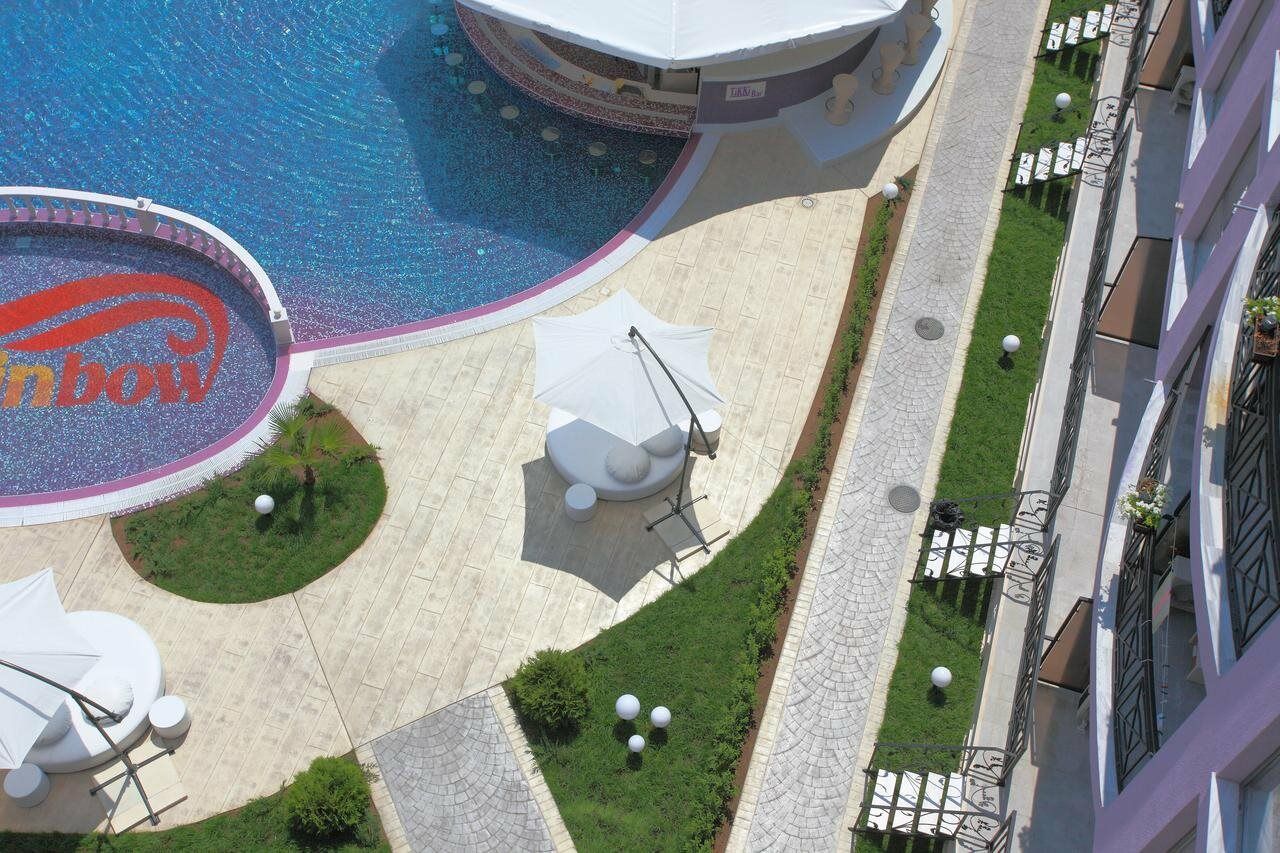 Hotel Rainbow 3 Resort Club Sunny Beach Esterno foto